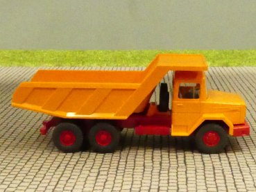 1/87 Wiking Magirus Deutz Muldenkipper orange 671 1 A