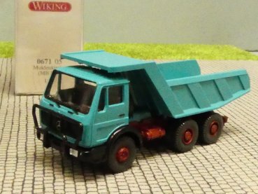 1/87 Wiking MB NG Muldenkipper türkisblau 0671 05