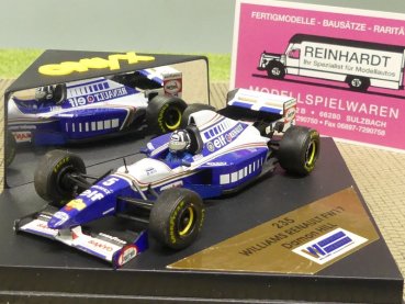 1/43 Onyx Williams Renault FW17 #5 Damon HILL 235
