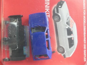 1/87 Herpa Minikit VW Golf II 4-türig blau 012195-005