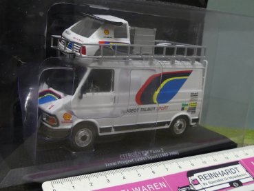 1/43 Citroen C35 Phase 2 Team Peugeot Talbot Sport Rallye Service Peugeot