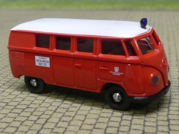 1/87 Brekina # 0708 VW T1 a Feuerwehr Hamburg Unfallwagen