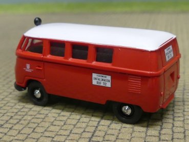 1/87 Brekina # 0708 VW T1 a Feuerwehr Hamburg Unfallwagen
