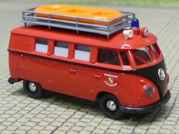 1/87 Brekina # 0741 VW T1 b Feuerwehr Karlsruhe Wasserrettung