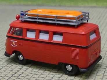 1/87 Brekina # 0741 VW T1 b Feuerwehr Karlsruhe Wasserrettung