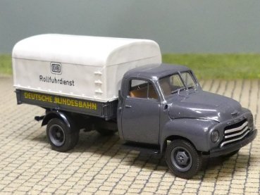 1/87 Brekina Opel Blitz DB Rollfuhrdienst Pritsche/Plane