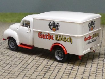 1/87 Brekina Opel Blitz Garde Kölsch Koffer