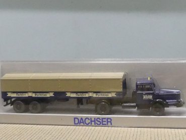 1/87 Wiking Krupp Titan Dachser Planen-Sattelzug Sondermodell