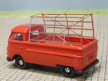 1/87 Brekina # 0647 VW T1 Pritsche Glastransport rot