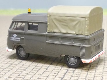 Preview: 1/87 Brekina # 0655 VW T1b Doka Stadtwerke Münster
