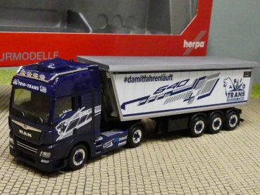 1/87 Herpa MAN TGX XXL Stöffelliner-Sattelzug Trio-Trans 314299