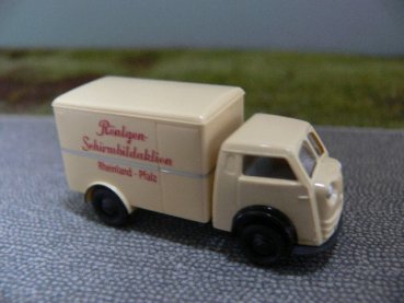 1/87 Epoche Matador 1949-52 Röntgenaktion Koffer 07501