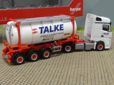 1/87 Herpa Actros Bigspace `18 Swapcontainer-SZ Talke 316002