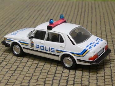 1/87 PCX Saab 900 POLIS Schweden 871147