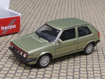 1/87 Herpa VW Golf II Gti racinggrün metallic 430838-003