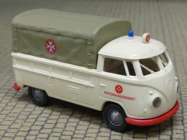 1/87 Brekina # 0785 VW T1 b Malteser Pritsche