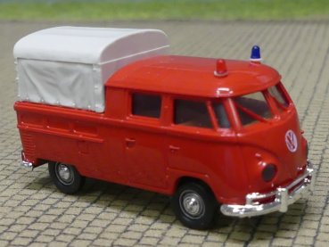 1/87 Brekina # 0796 VW T1 DoKa Fw gelb/blaulicht SONDERPREIS 8,99 statt 11 €