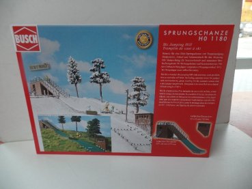 1/87 Busch Ski Sprungschanze Bausatz 1180