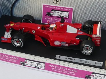 1/18 Hot Wheels Ferrari F1 2001 Michael Schumacher
