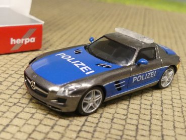 1/87 Herpa MB SLS AMG Polizei Showcar 096515