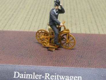 1/87 Busch Daimler-Reitwagen mit Figur 59917
