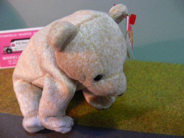 TY 50 Beanie Baby Teddy Almond ca.16 cm