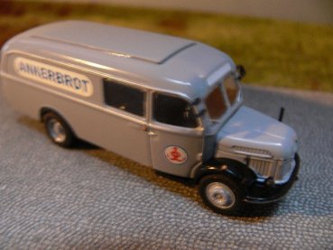 1/87 Brekina Steyr 380 Paketwagen Ankerbrot grau SONDERPREIS  58009