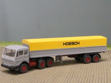 1/87 Wiking MB NG HOESCH Planen-Sattelzug 515 K3