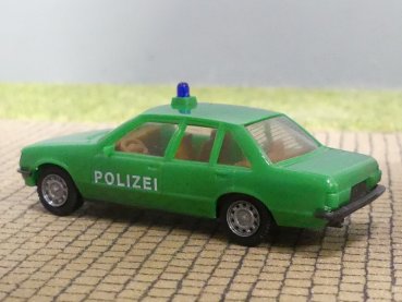 1/87 Herpa Opel Rekord Berlina Polizei grün