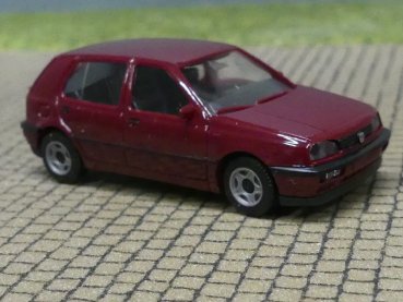 1/87 Herpa VW Golf III 4türig weinrot 021098