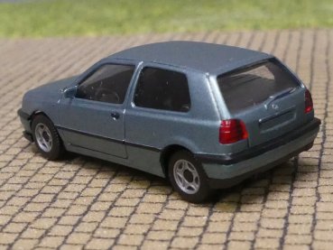 Preview: 1/87 Herpa VW Golf III 2türig blau metallic 031158