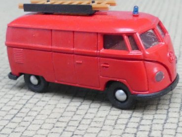 1/87 Brekina # 0056 VW T1a Feuerwehr mit Leiter, Kasten 3230
