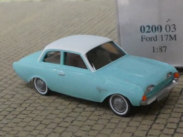 1/87 Wiking Ford 17M lichtgrün/weiß 0200 03
