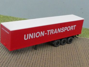 1/87 Wiking UNION Transport Koffer-Sattelauflieger