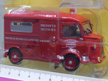 1/43 IXO Citroen HY VSAB Pompiers Feuerwehr KL004