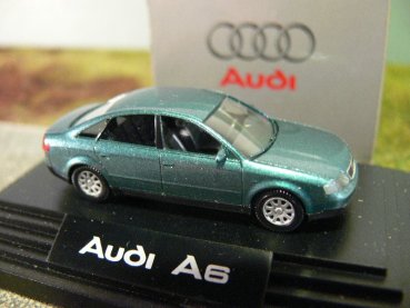 1/87 Wiking Audi A6 grünmetallic