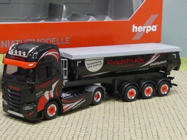 1/87 Herpa Iveco S-Way Rundmulden-SZ Rapstruck GmbH 316125