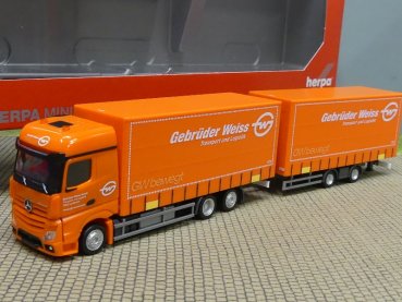 1/87 Herpa MB Actros Bigspace `18 Volumen-HZ Gebrüder Weiss 316149