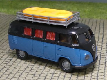 1/87 Brekina # 1783 VW T1 a Camper mit Schlauchboot 31029