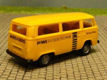1/87 Brekina VW T2  MIWE Bus T2#124