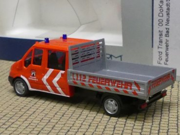 1/87 Rietze Ford Transit DoKa Fw Bad Neustadt/Saale 31139