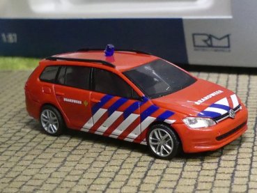 1/87 Rietze VW Golf 7 Variant Brandweer NL 53321
