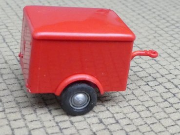 1/87 Brekina 1-Achs Anhänger rot