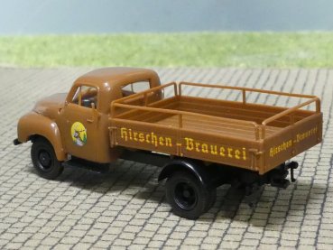 Preview: 1/87 Brekina Opel Blitz Hirschen-Brauerei, Bierpritsche