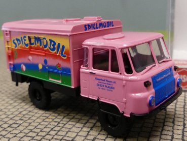 1/87 Busch Robur LO 2002A Spielmobil Kinderland Plauen 50223