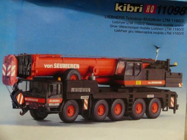 1/87 Kibri Bausatz Liebherr Teleskop-Mobilkran LTM 1160/2 11098