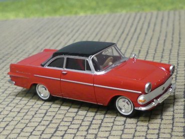1/87 Brekina Opel Rekord P2 Coupe rot Dach schwarz 20120