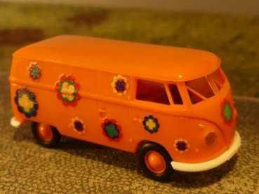 1/87 Brekina # 1653 VW T1 b Prilblumen Kasten 32656