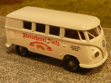 1/87 Brekina # 1693 VW T1 b Fleischerei Dietz Koblenz