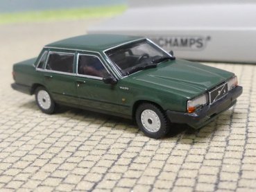 1/87 Minichamps Volvo 740 GL 1986 dunkel grün 870 171701